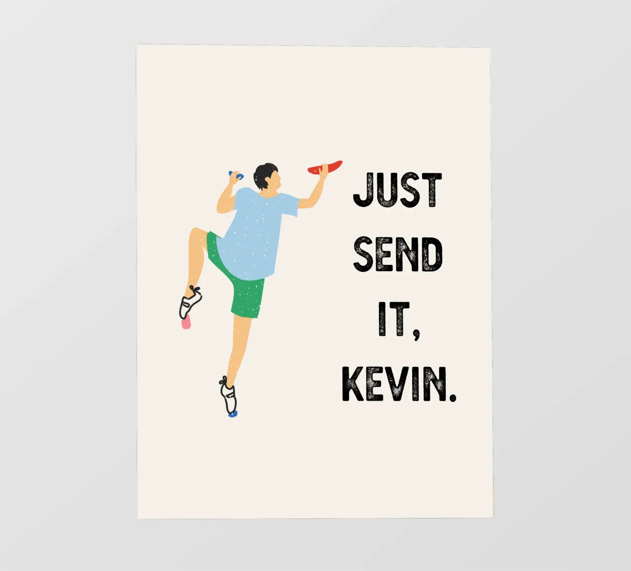 Just send it, Kevin telo in pvc da justclimberthings