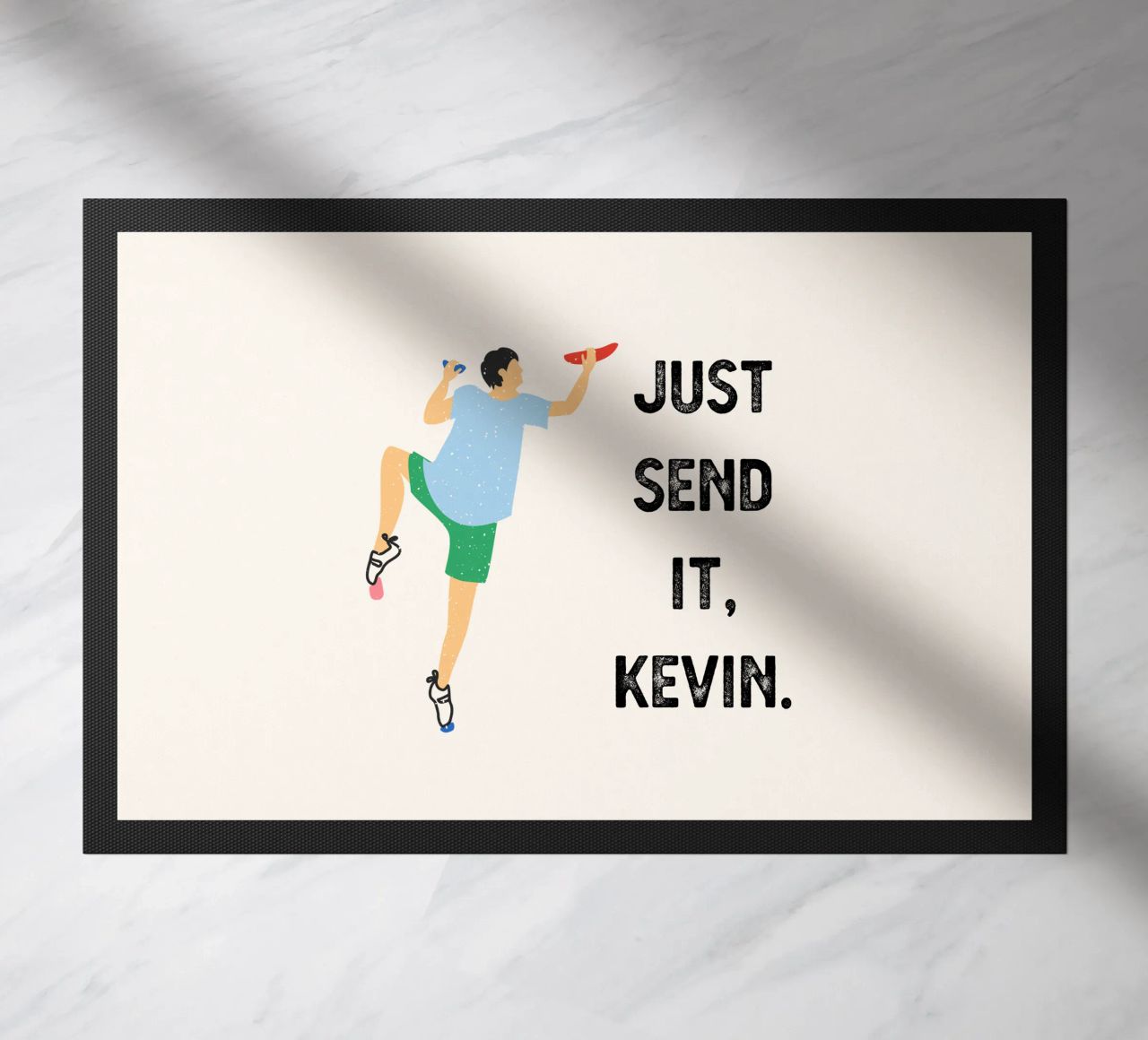Just send it, Kevin zerbino da justclimberthings