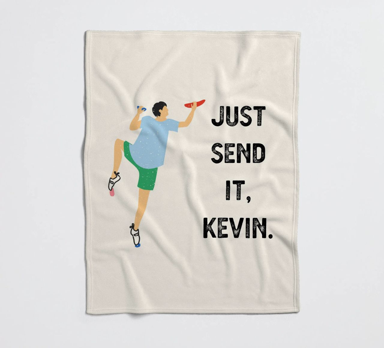 Just send it, Kevin Fleecedecke von justclimberthings