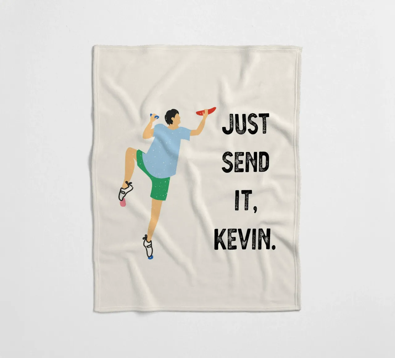 Just send it, Kevin coperta in pile da justclimberthings
