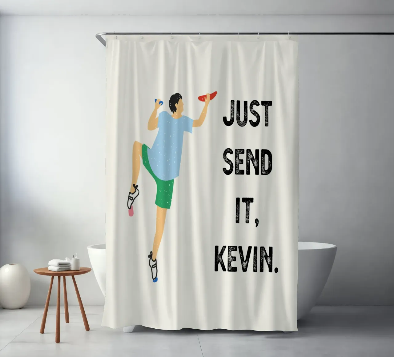 Just send it, Kevin tenda da doccia da justclimberthings