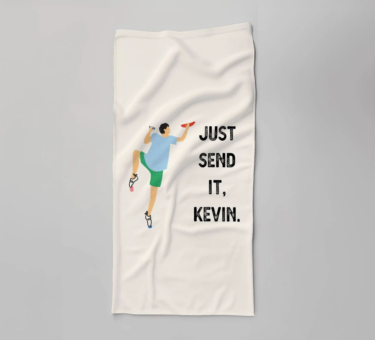 Just send it, Kevin Handtuch von justclimberthings