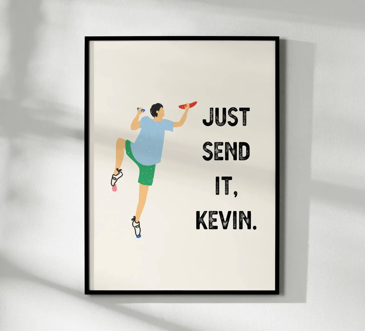 Just send it, Kevin hahnemühle de justclimberthings