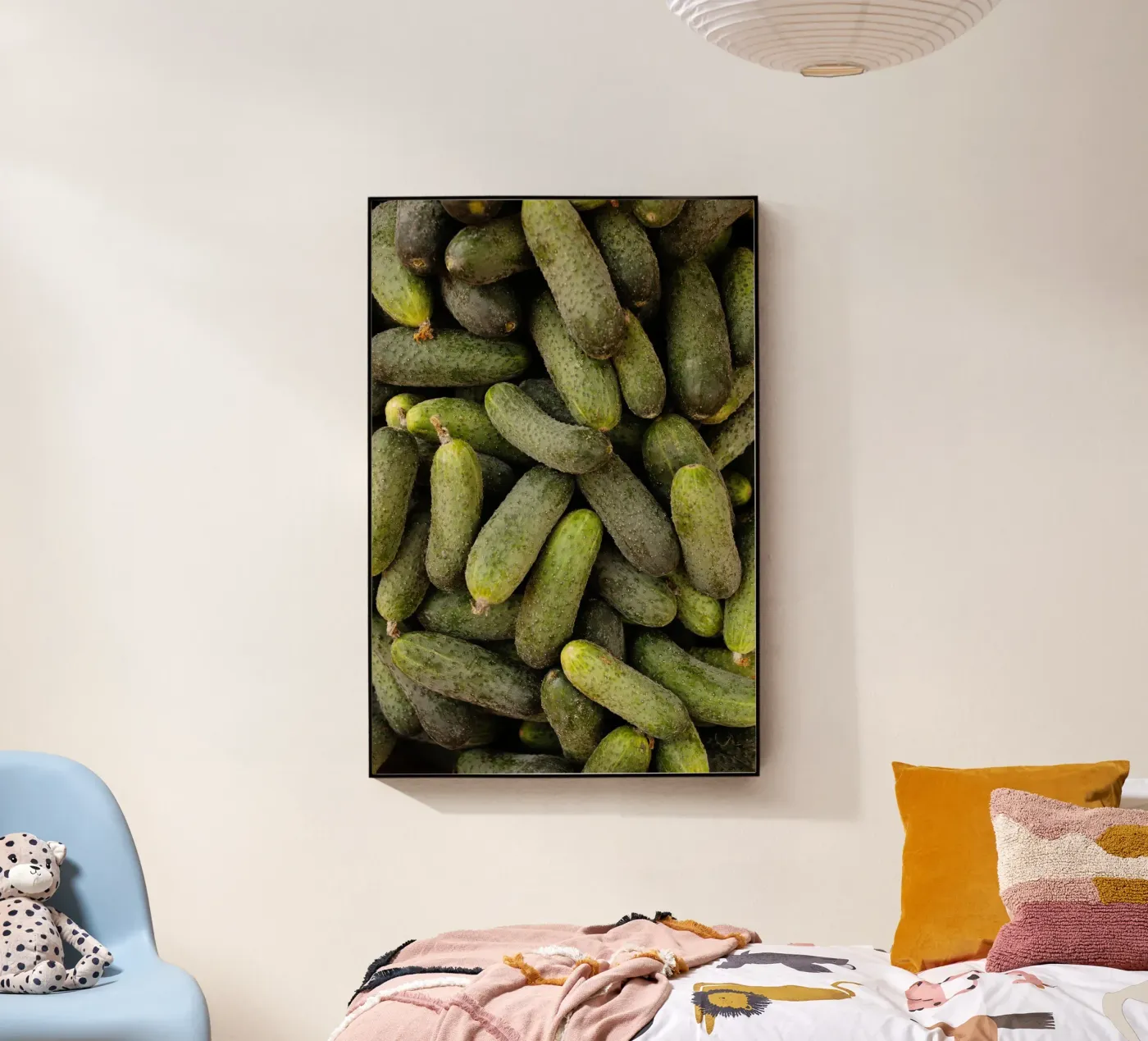 Cucumbers in the Ukraine plexiglass da fotokunst
