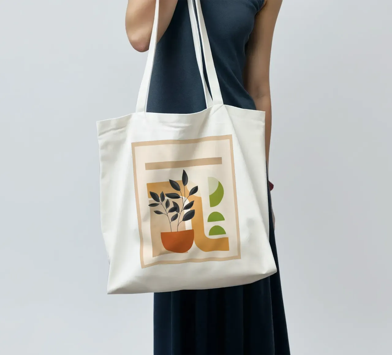Soft Shapes 19 borsa in juta da cityart