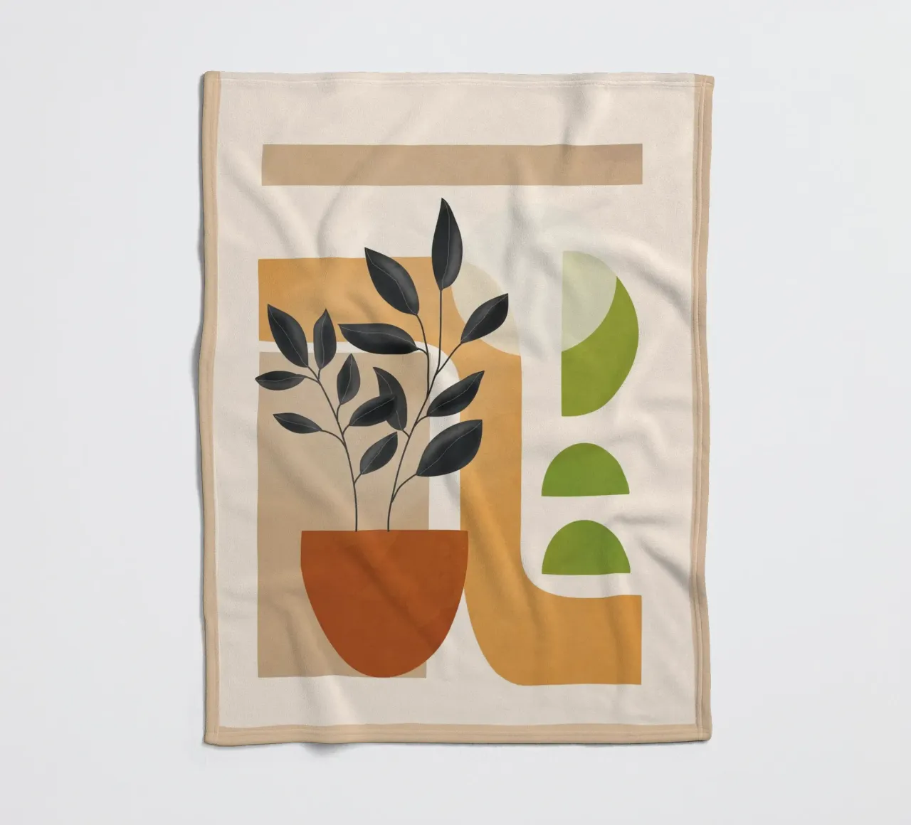 Soft Shapes 19 coperta in pile da cityart