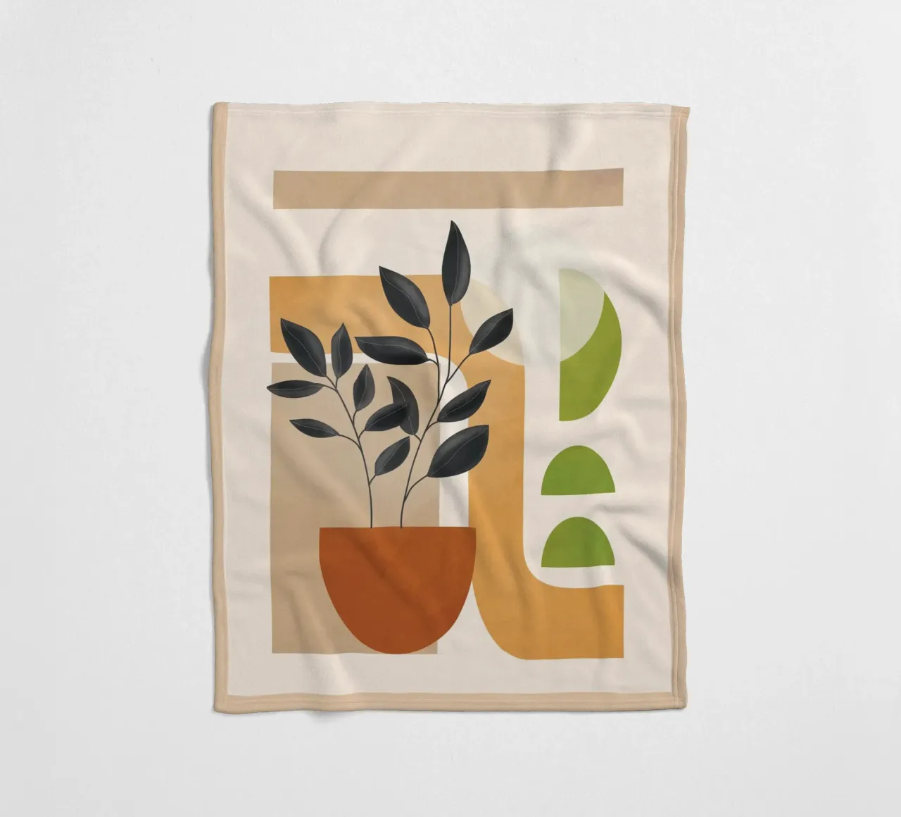 Soft Shapes 19 coperta in pile da cityart