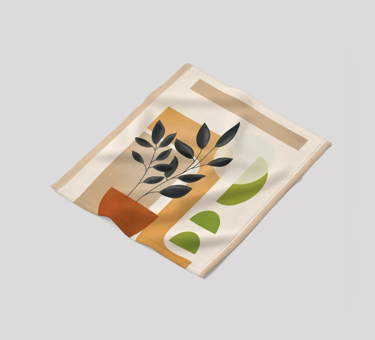Soft Shapes 19 coperta in pile da cityart