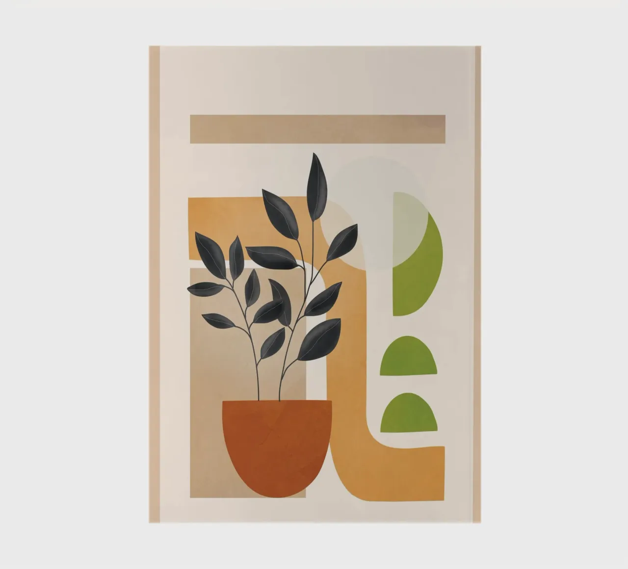 Soft Shapes 19 notebook by cityart