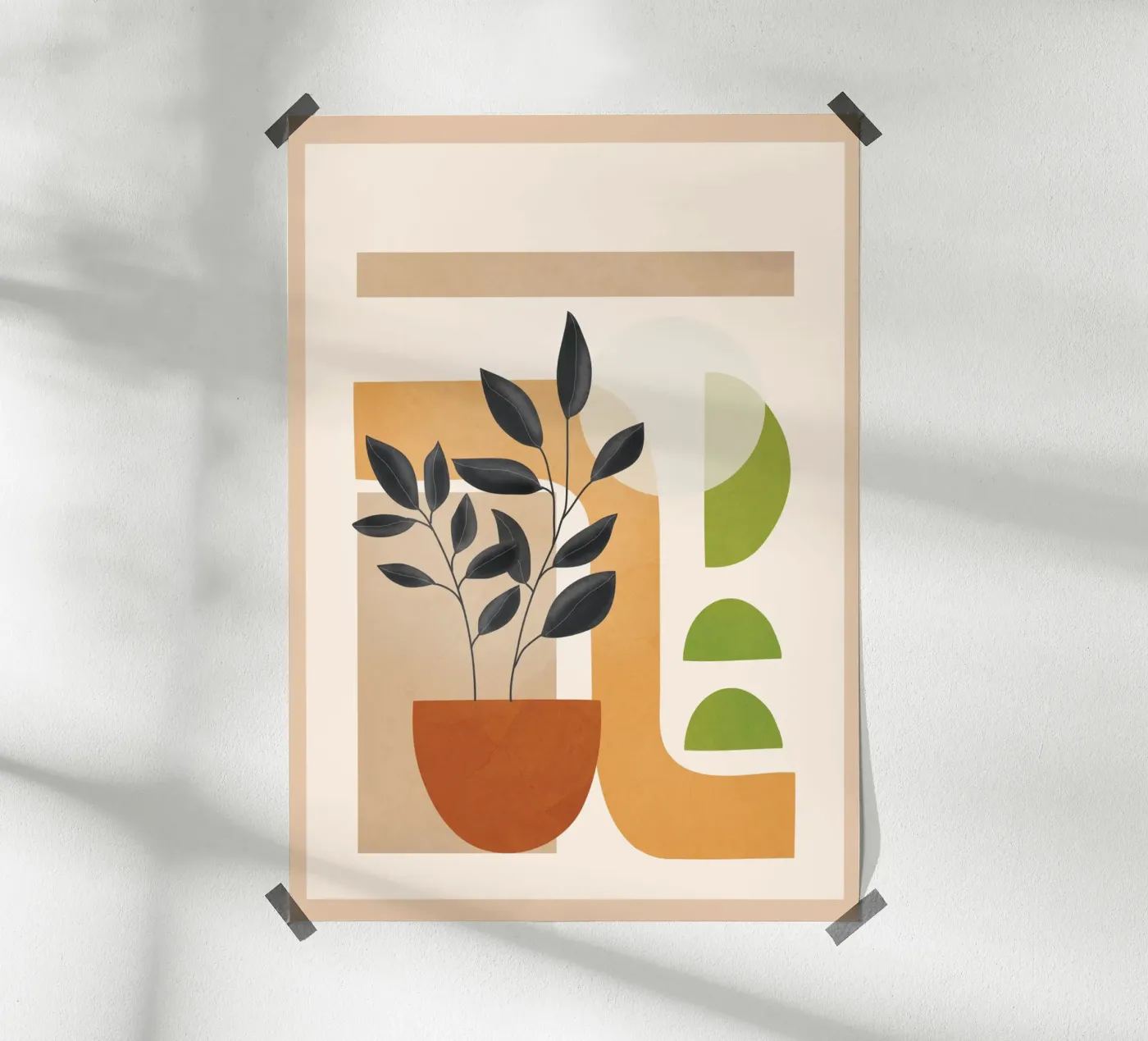 Soft Shapes 19 poster da cityart