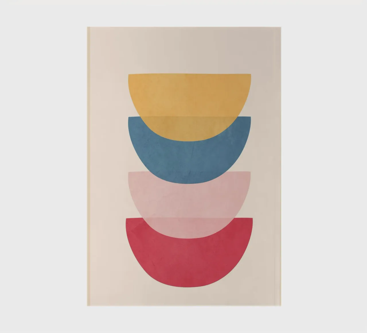 Soft Shapes 20 notebook by cityart