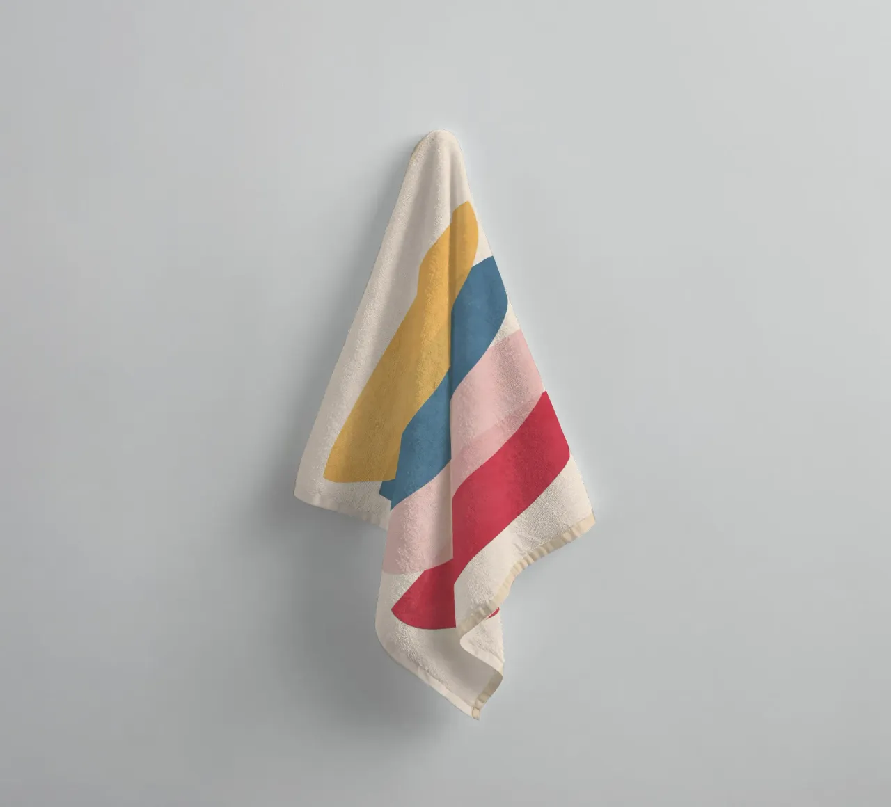 Soft Shapes 20 towel by cityart