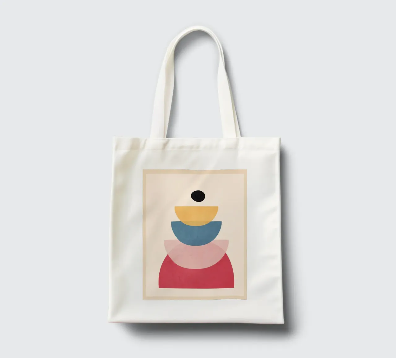 Soft Shapes 21 borsa in juta da cityart