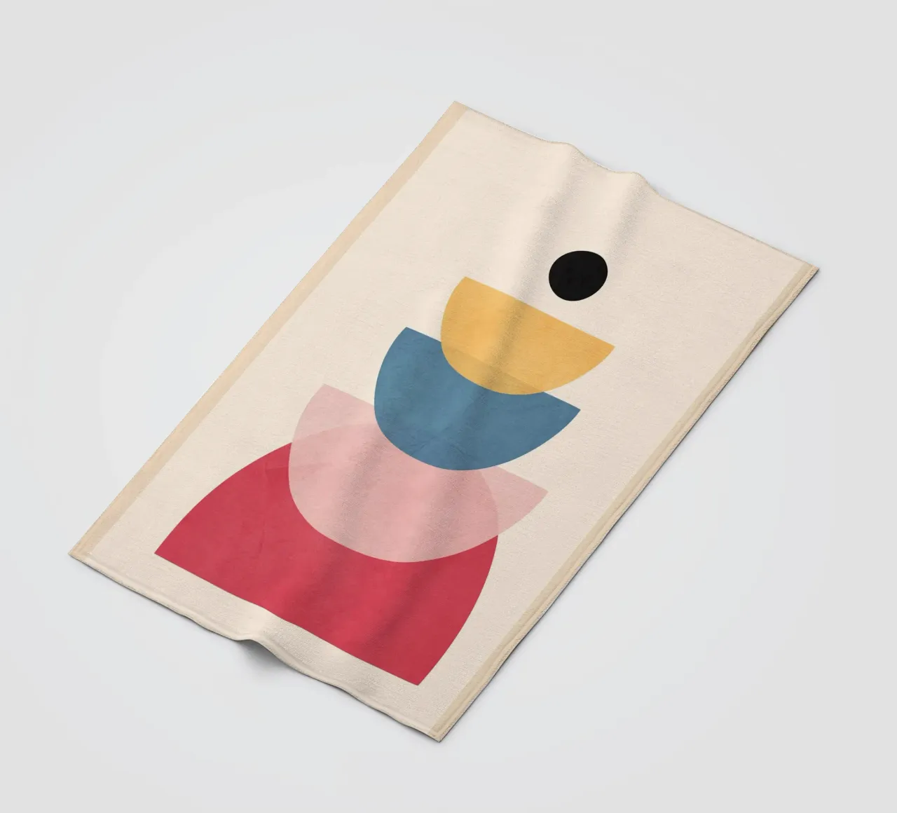 Soft Shapes 21 coperta in pile da cityart