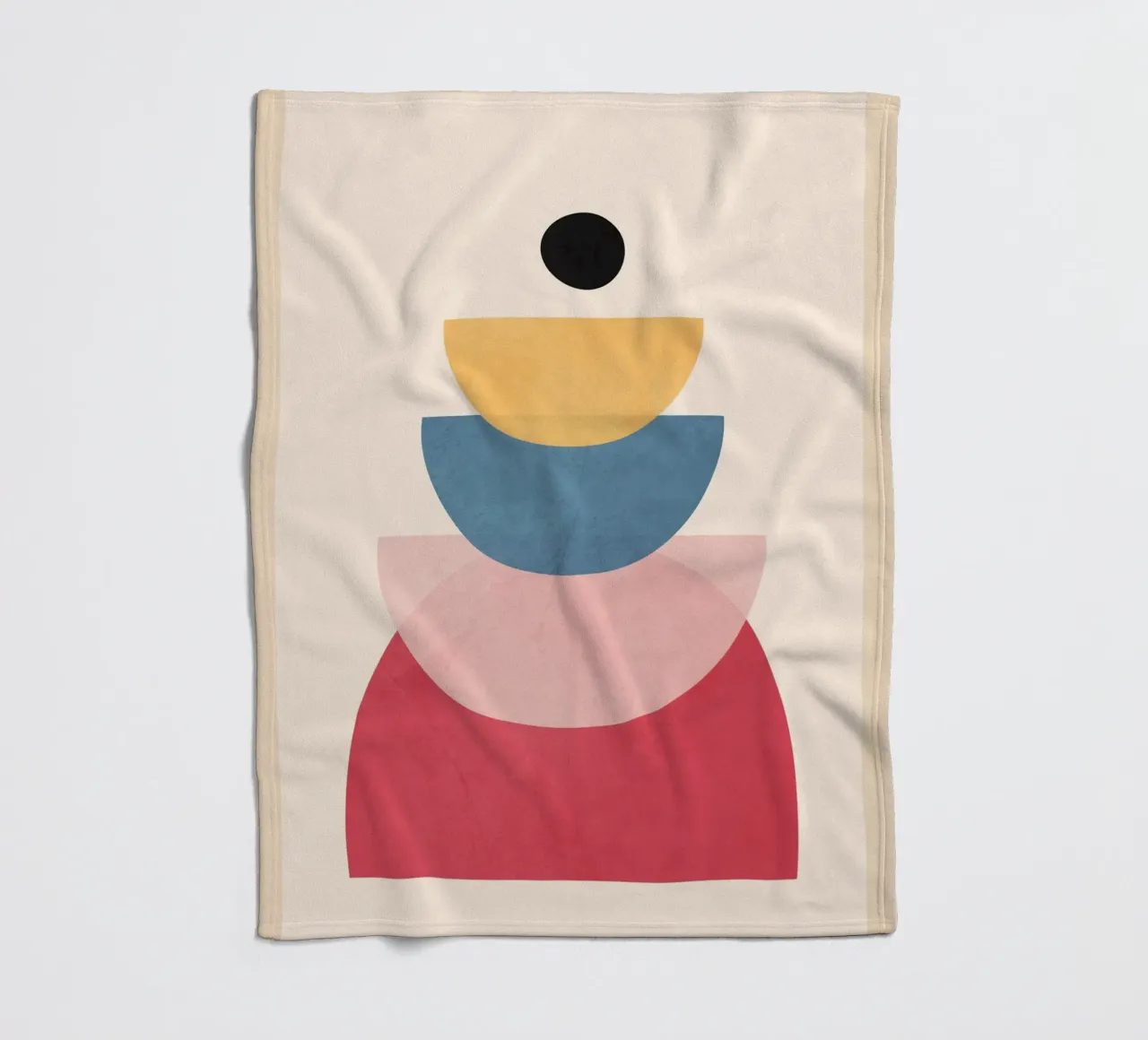 Soft Shapes 21 coperta in pile da cityart