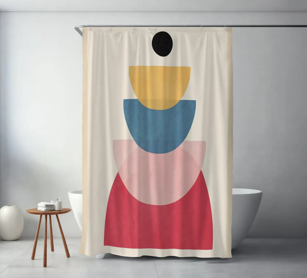 Soft Shapes 21 tenda da doccia da cityart