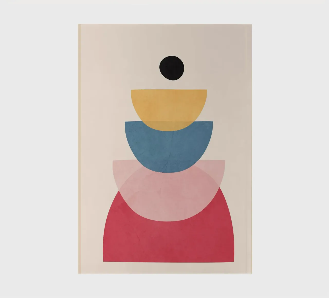Soft Shapes 21 notebook by cityart