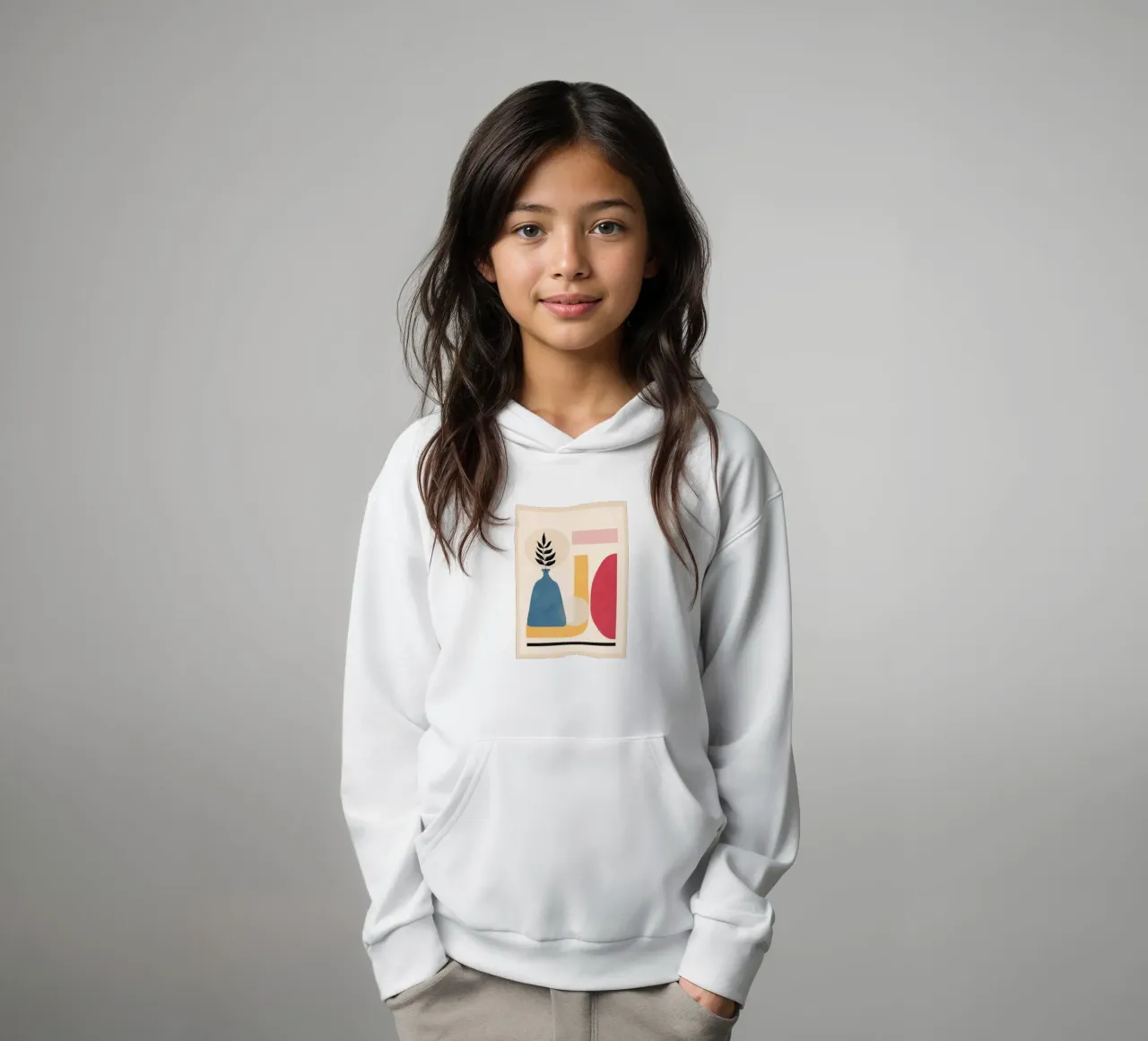 Soft Shapes 22 felpa bambino con cappuccio da cityart