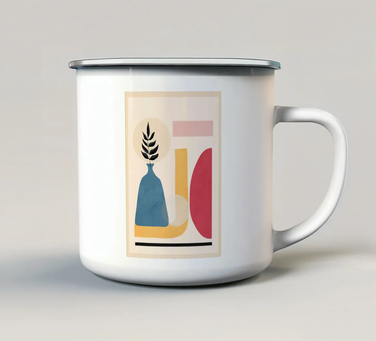 Soft Shapes 22 tazza in smalto da cityart