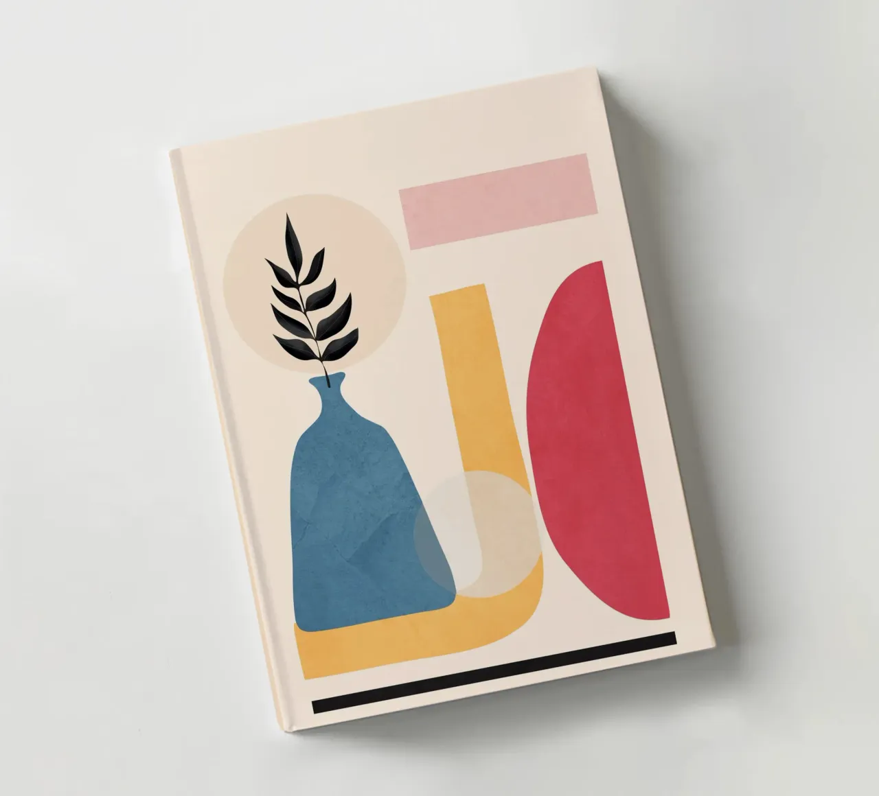 Soft Shapes 22 notebook by cityart