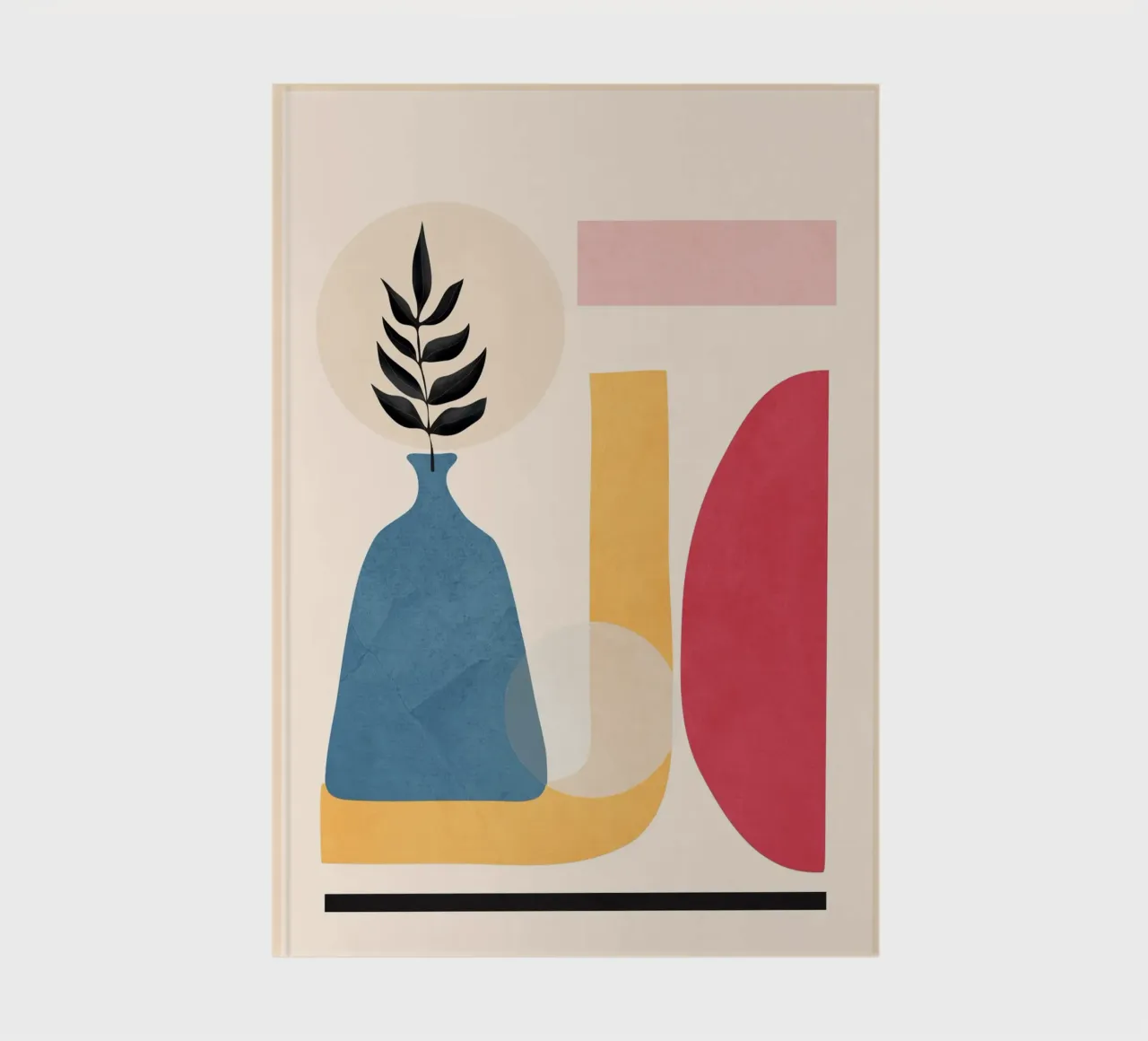 Soft Shapes 22 notebook by cityart