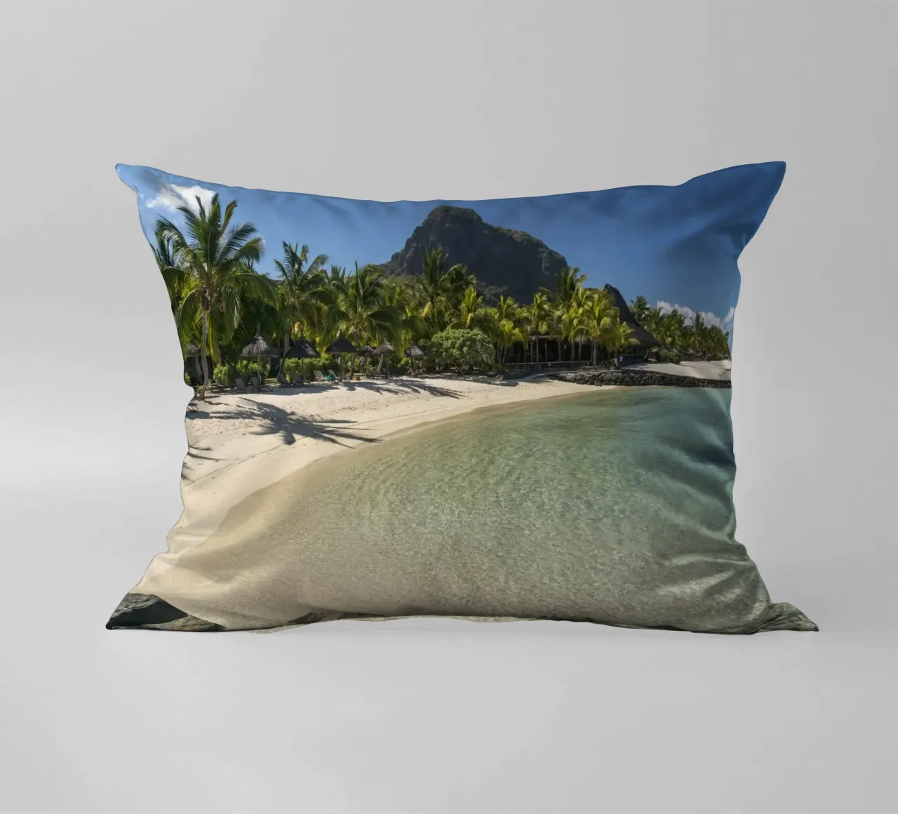 Mauritius Traumstrand cuscino da Reisefotografie - Bilder aus aller Welt