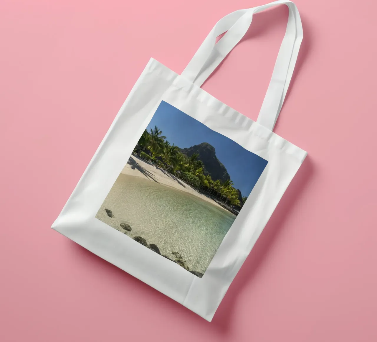 Mauritius Traumstrand borsa in juta da Reisefotografie - Bilder aus aller Welt