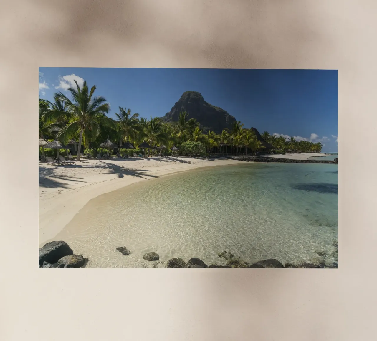 Mauritius Traumstrand pellicola backlit da Reisefotografie - Bilder aus aller Welt