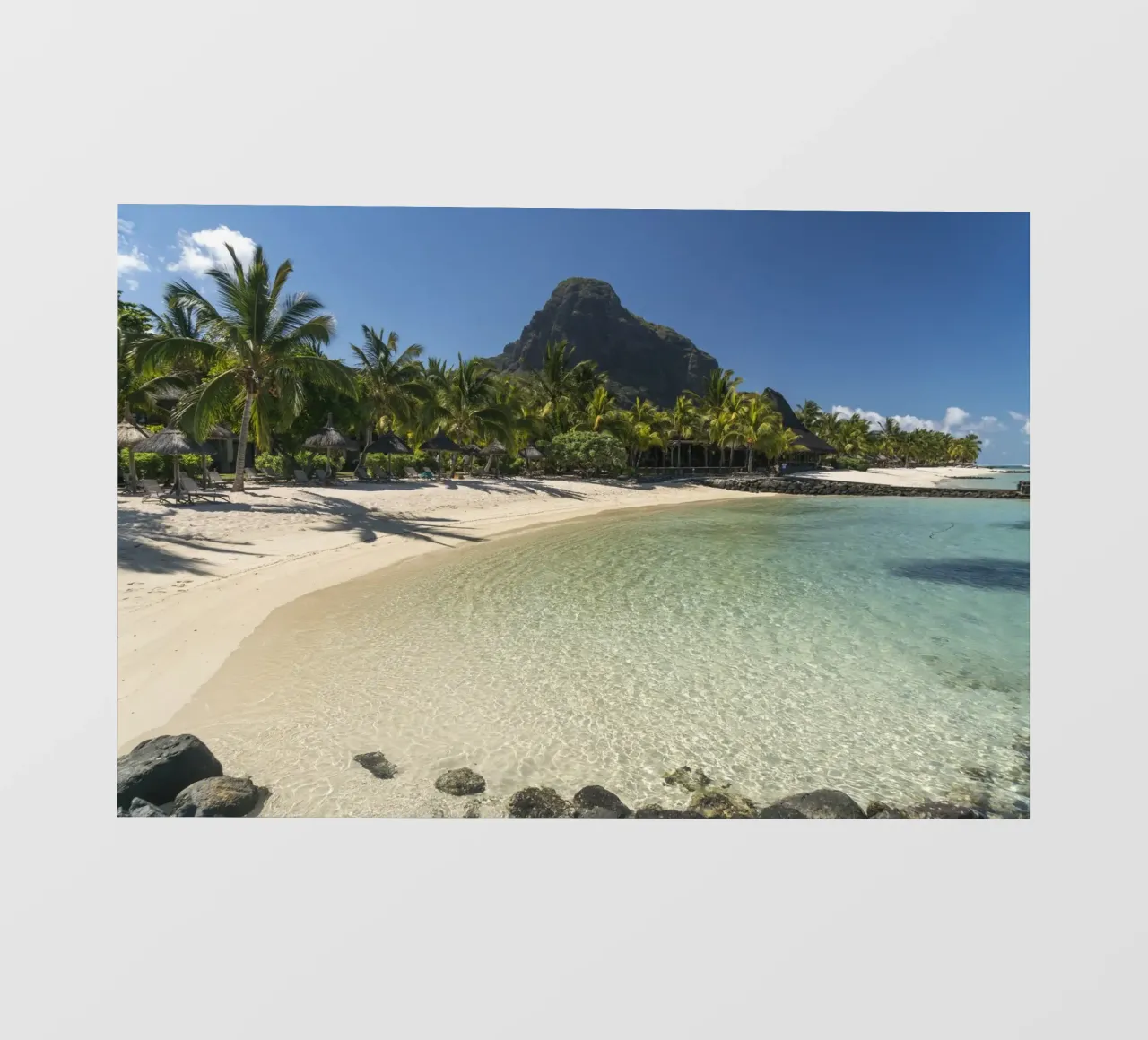Mauritius Traumstrand pellicola backlit da Reisefotografie - Bilder aus aller Welt