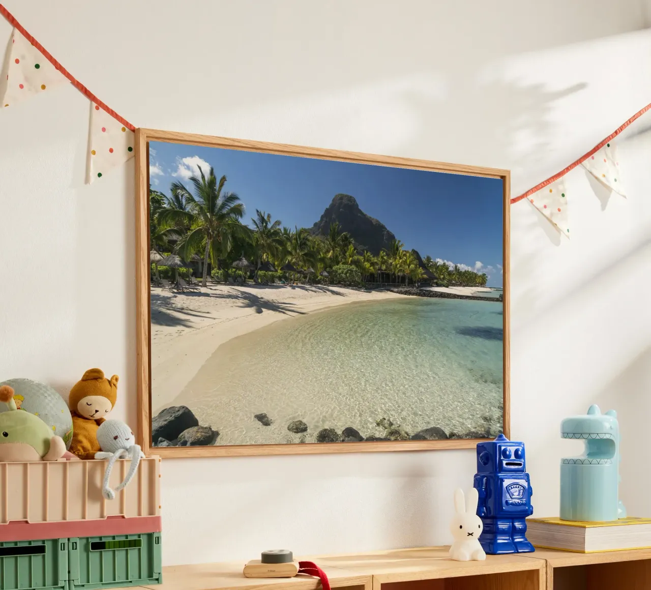 Mauritius Traumstrand plexiglass da Reisefotografie - Bilder aus aller Welt