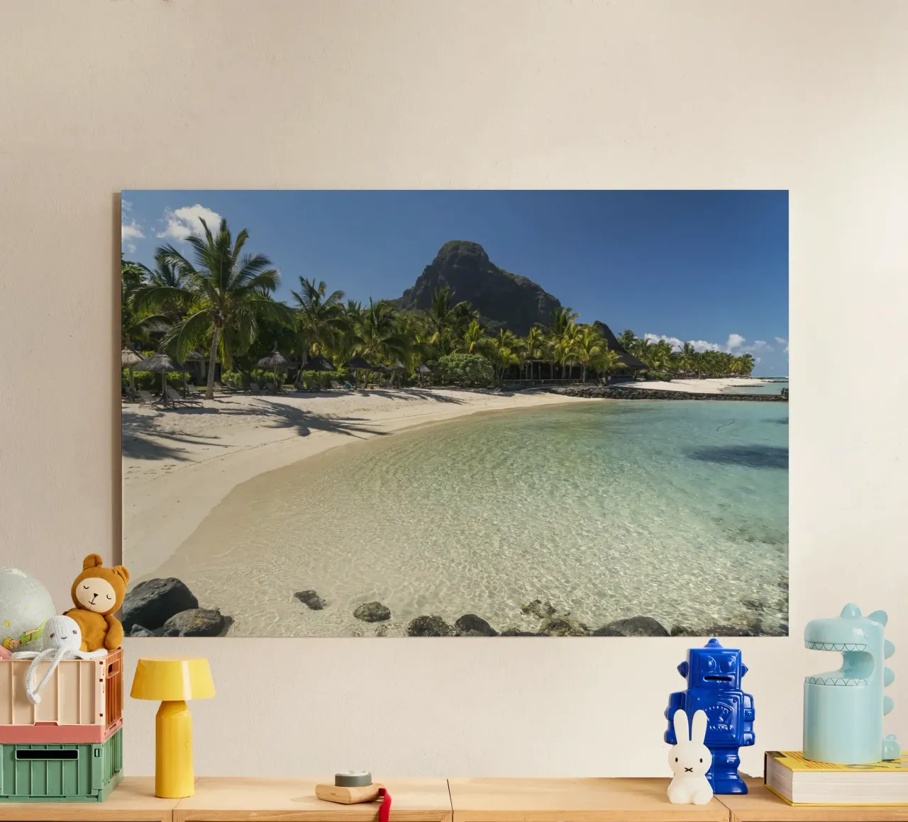 Mauritius Traumstrand plexiglass da Reisefotografie - Bilder aus aller Welt