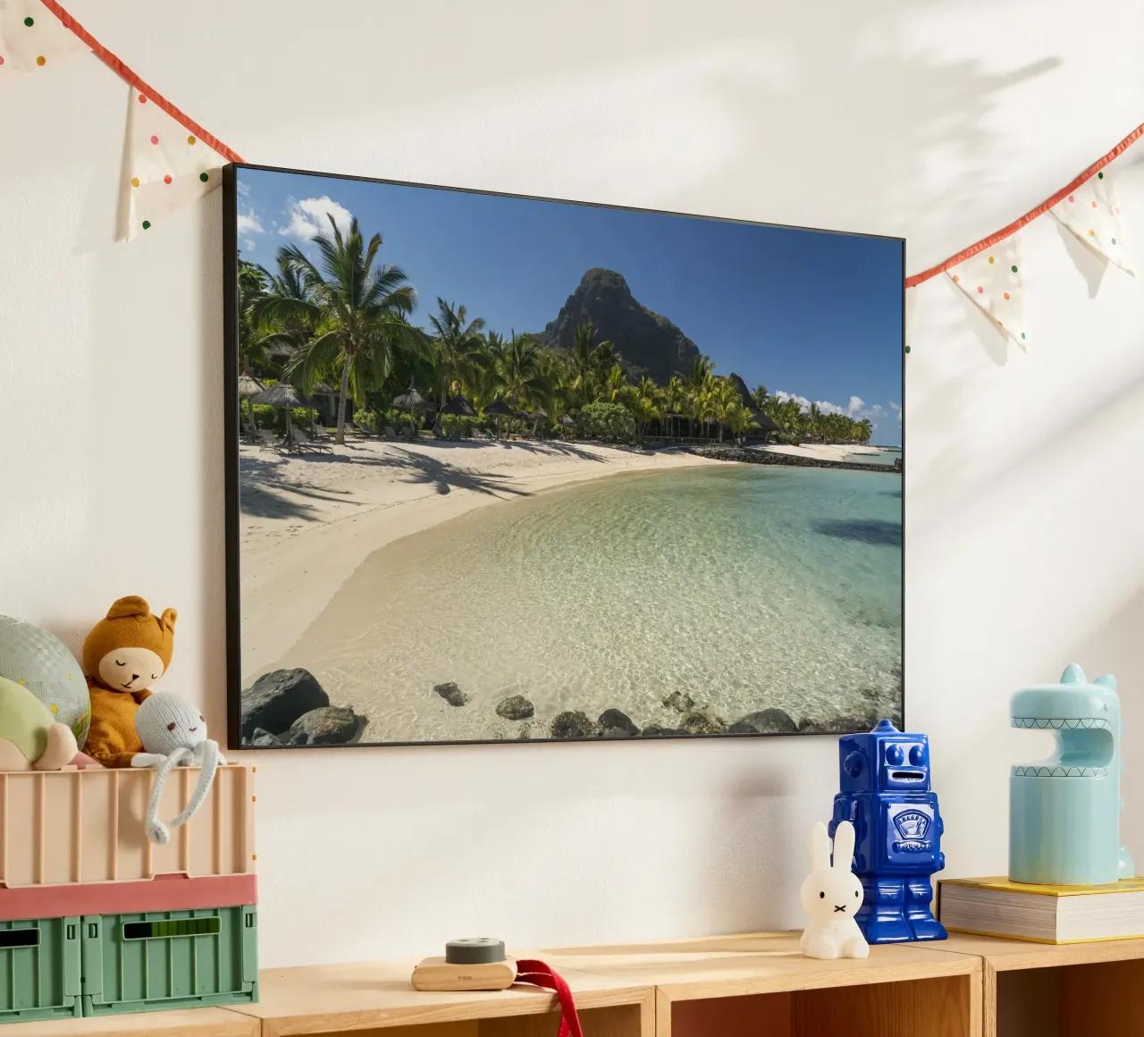 Mauritius Traumstrand alluminio dibond da Reisefotografie - Bilder aus aller Welt