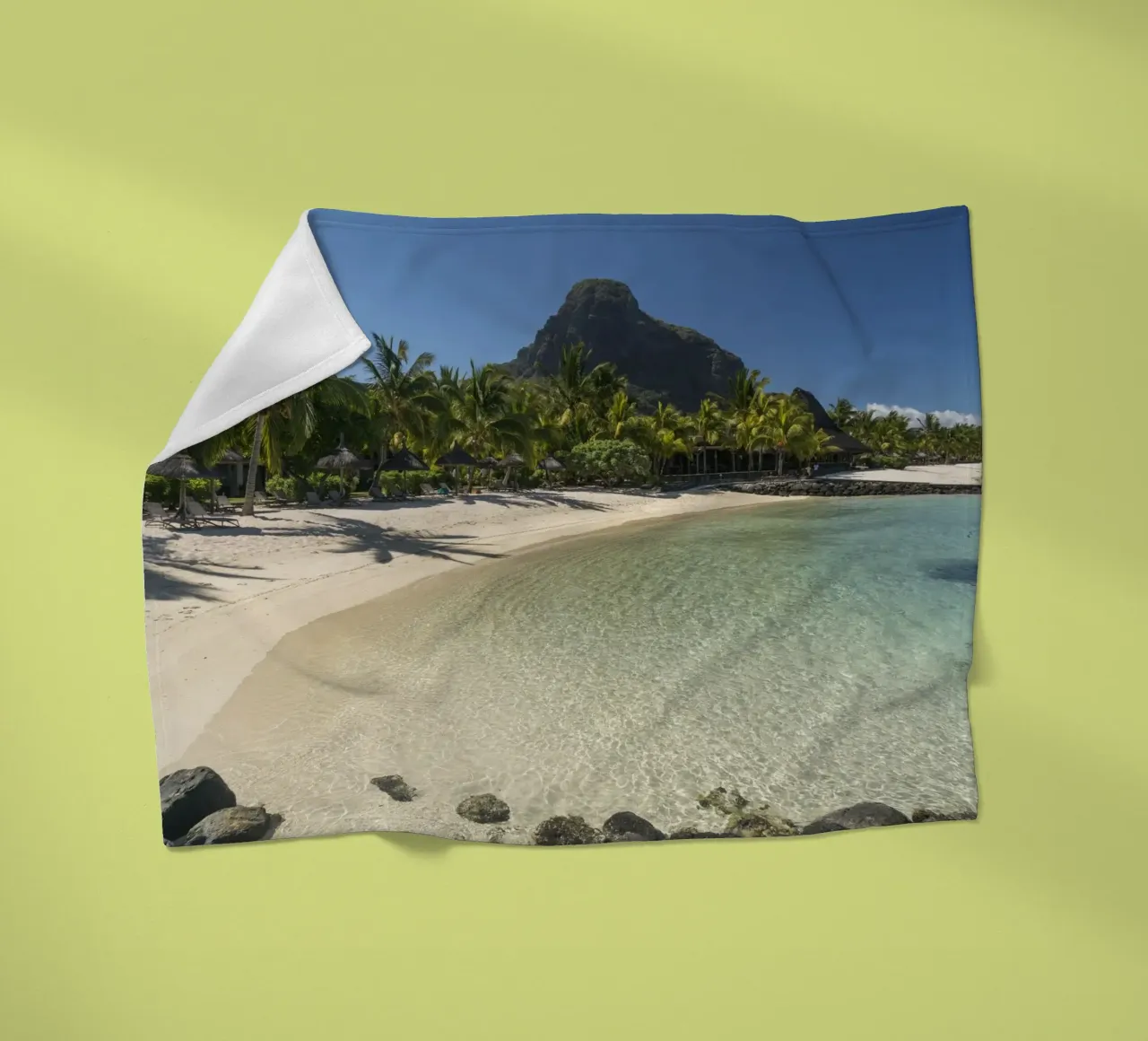 Mauritius Traumstrand coperta in pile da Reisefotografie - Bilder aus aller Welt