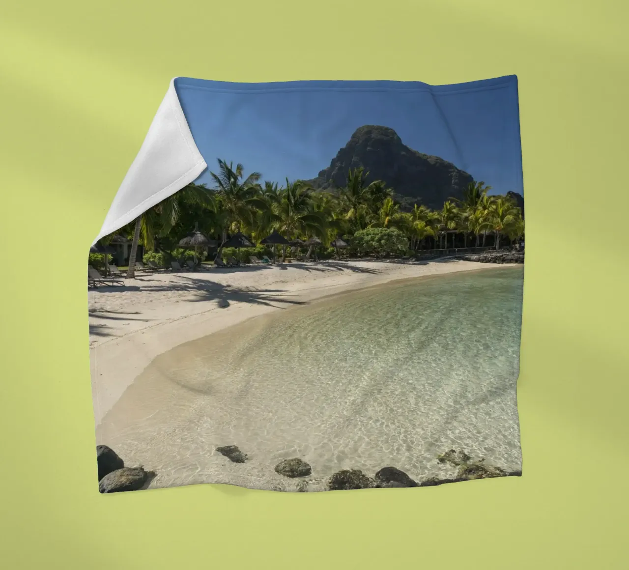 Mauritius Traumstrand coperta in pile da Reisefotografie - Bilder aus aller Welt