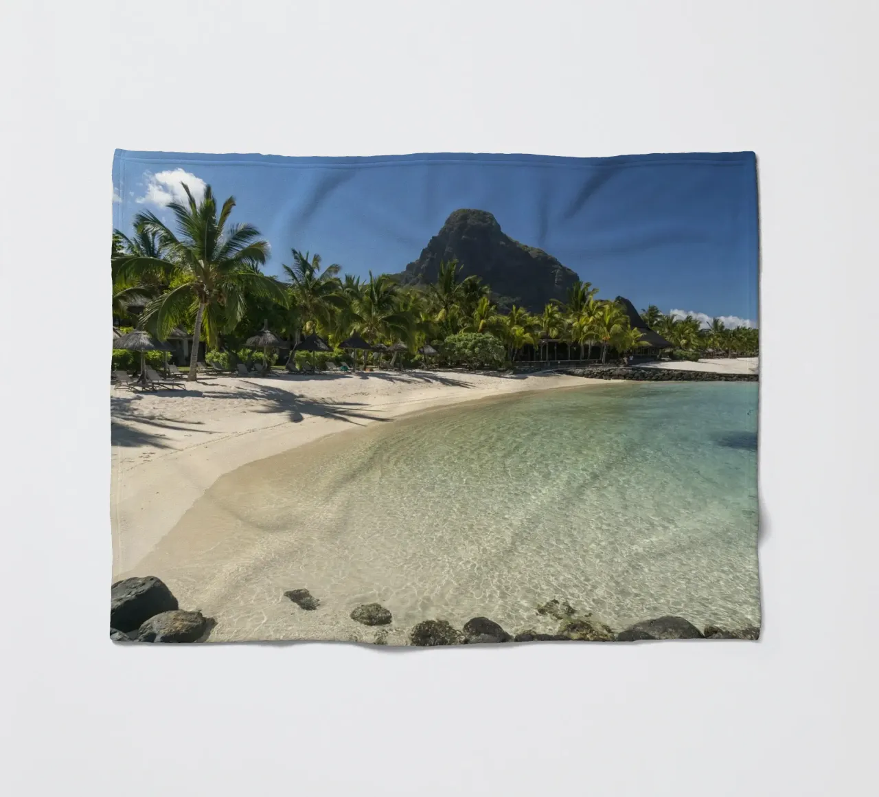 Mauritius Traumstrand coperta in pile da Reisefotografie - Bilder aus aller Welt