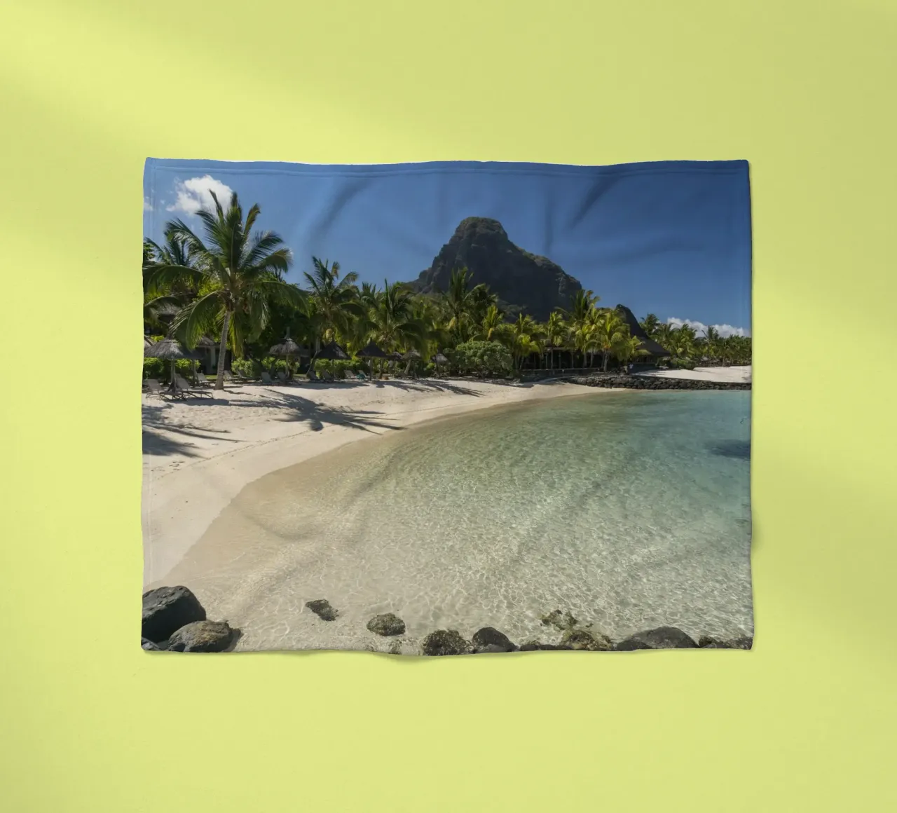 Mauritius Traumstrand coperta in pile da Reisefotografie - Bilder aus aller Welt