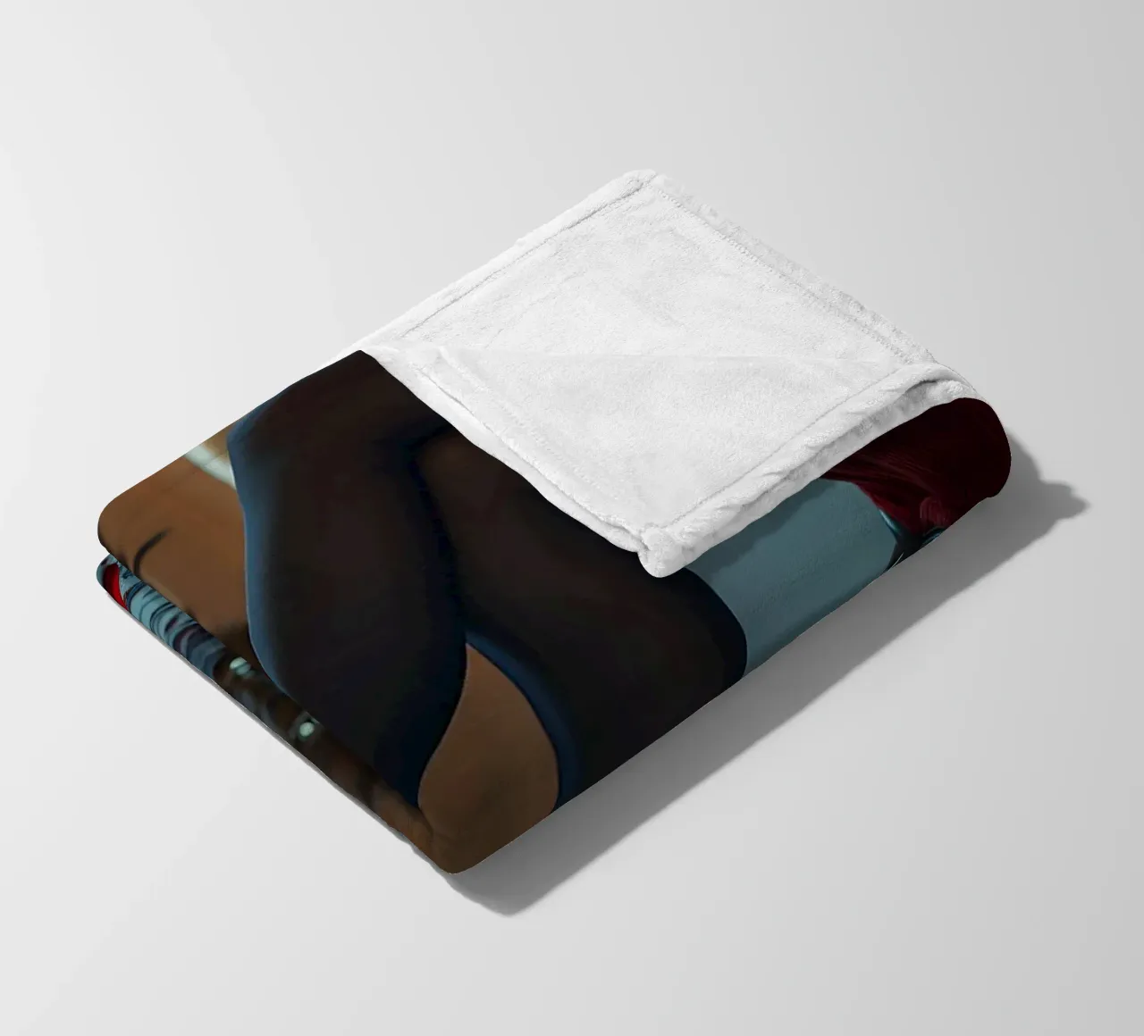Dessert per due persone coperta in pile da M-Ulrich-Digital Art