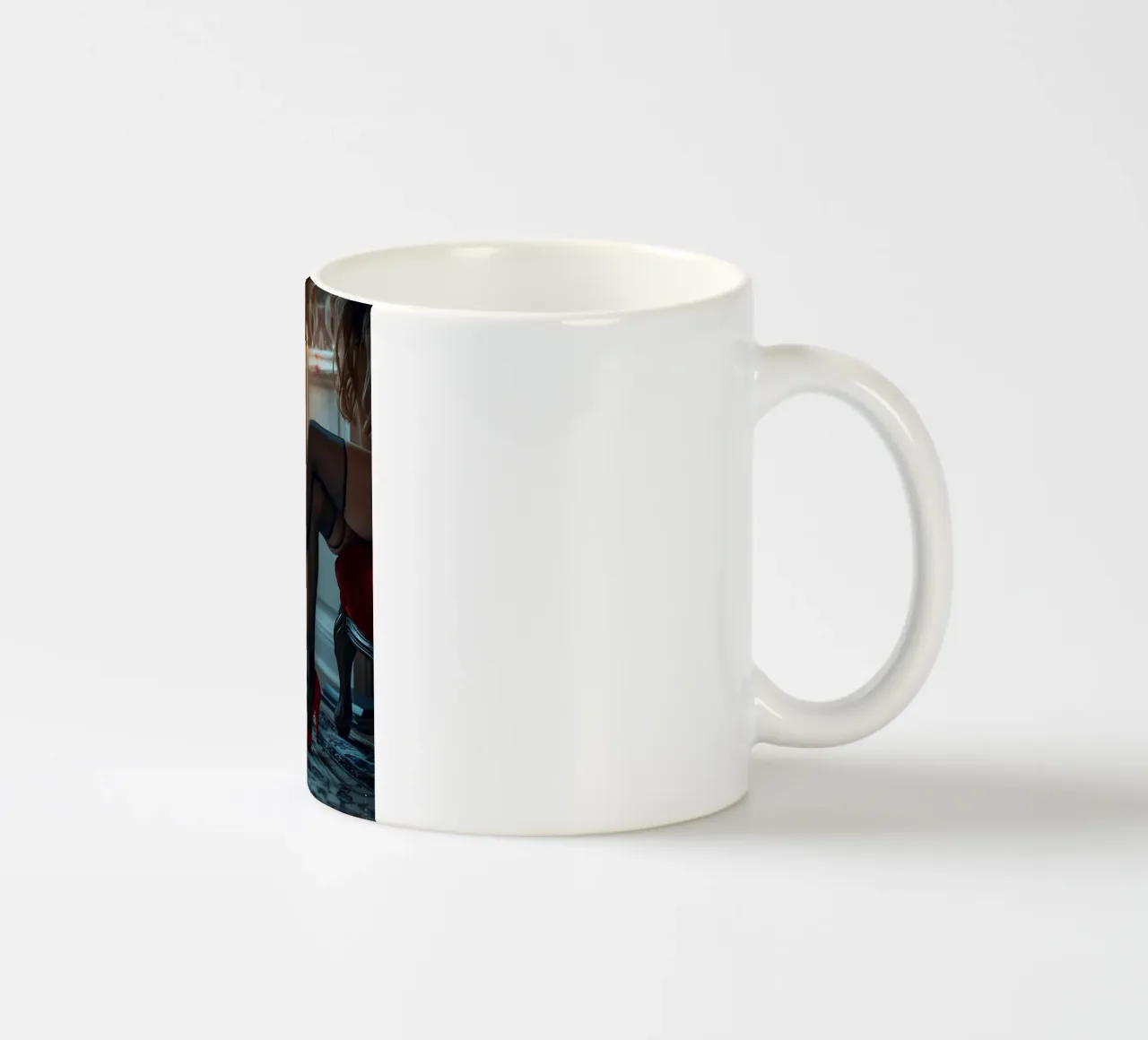 Dessert per due persone tazza in ceramica da M-Ulrich-Digital Art