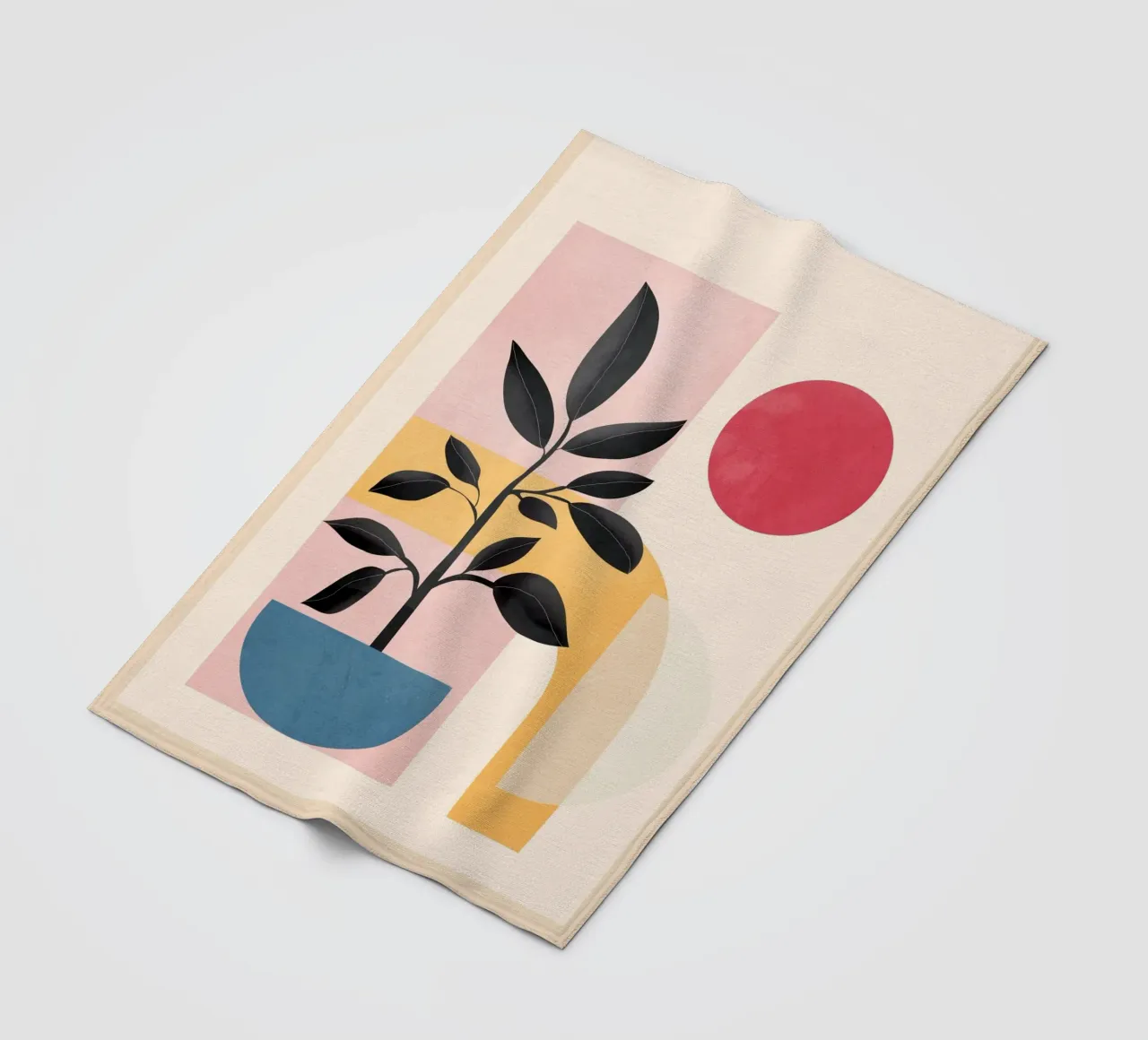 Soft Shapes 23 coperta in pile da cityart