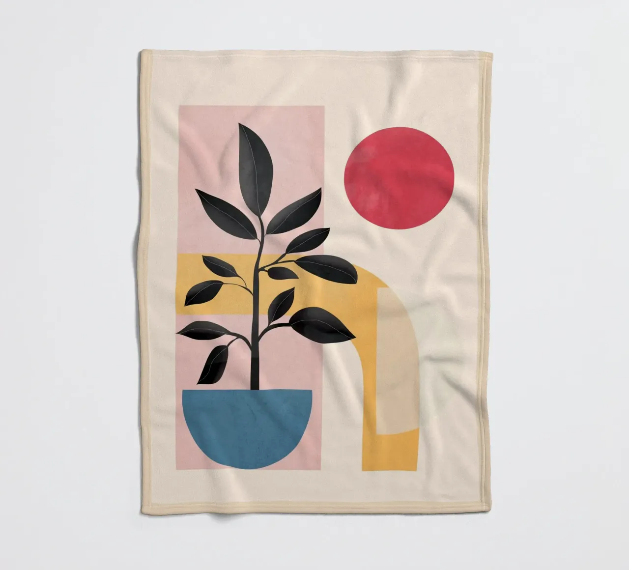 Soft Shapes 23 coperta in pile da cityart