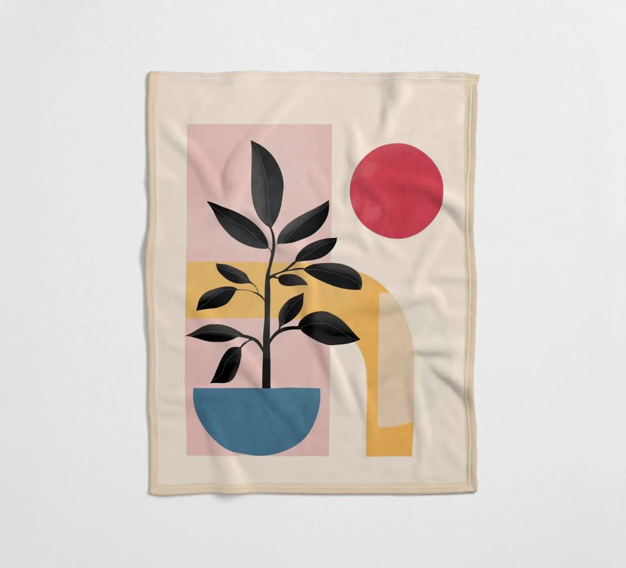 Soft Shapes 23 coperta in pile da cityart