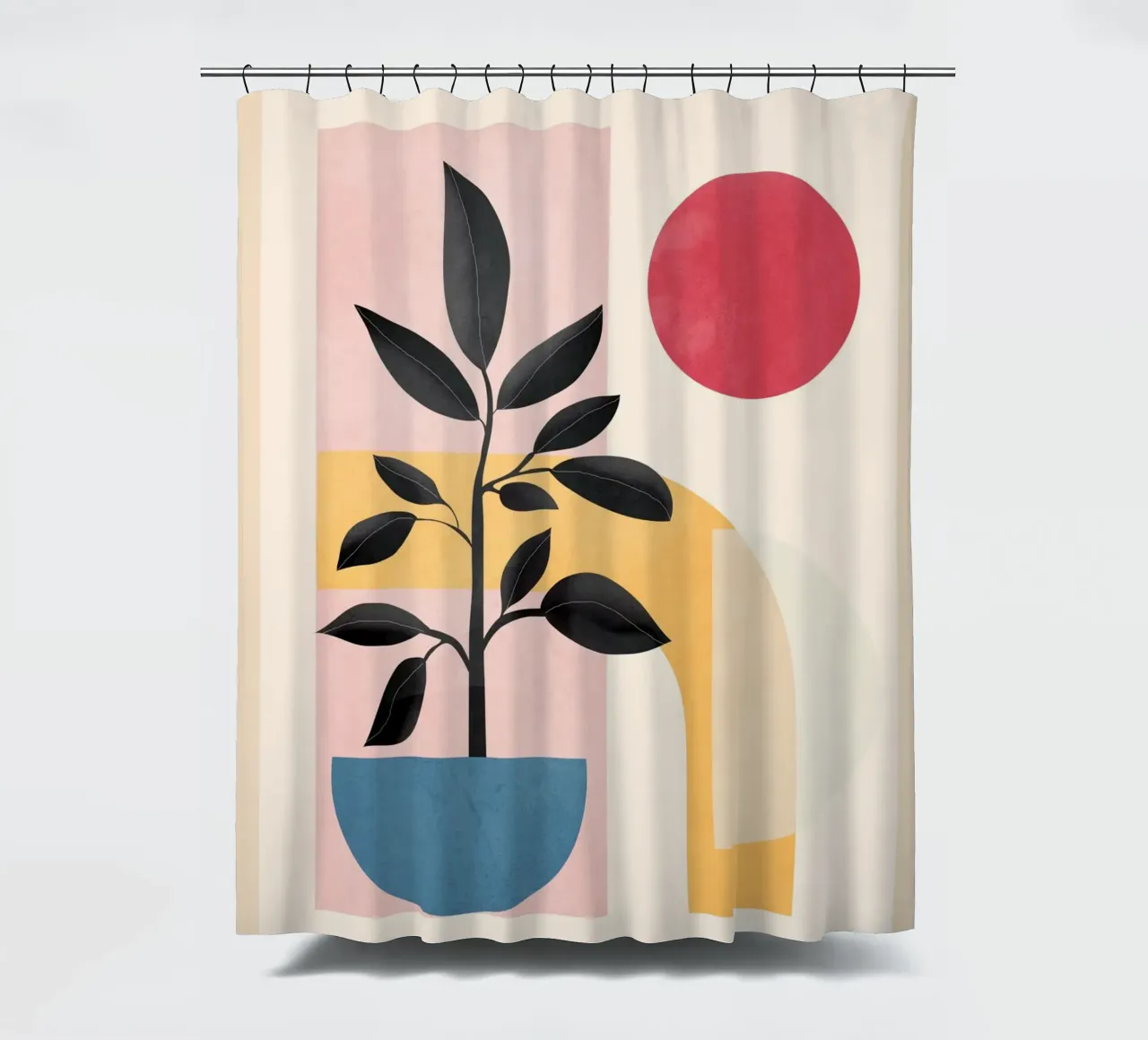 Soft Shapes 23 tenda da doccia da cityart