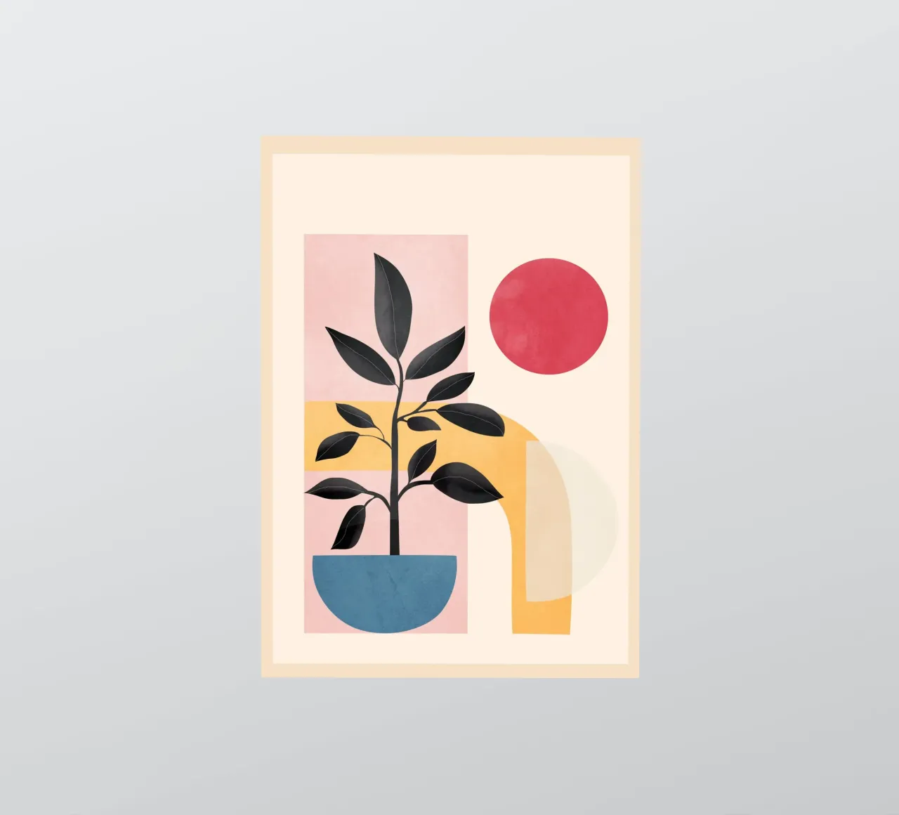 Soft Shapes 23 adesivo da cityart