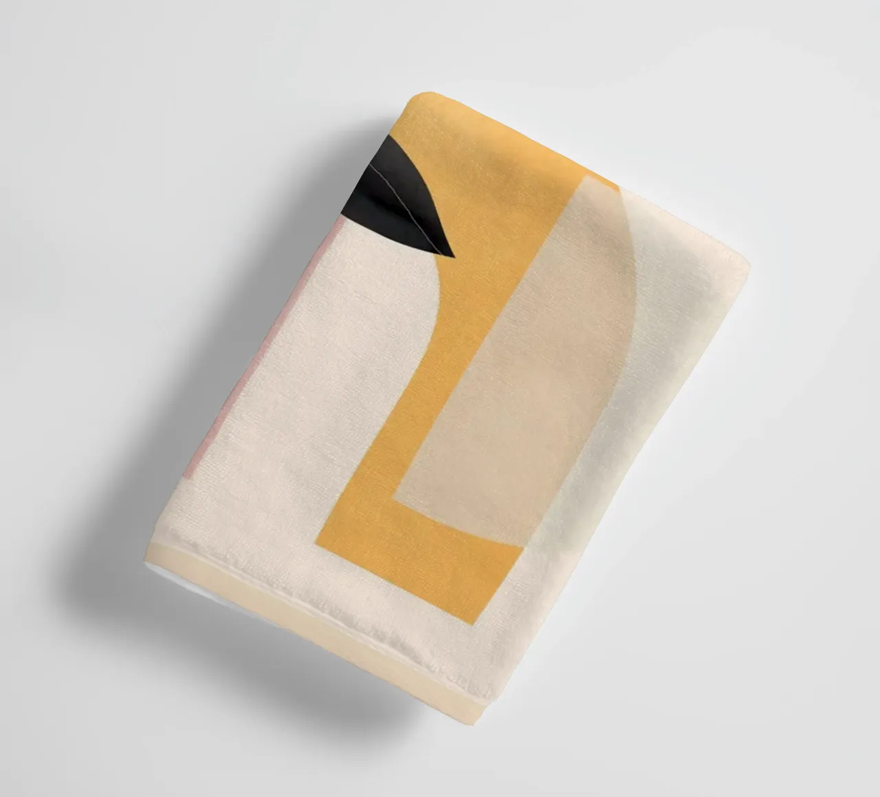 Soft Shapes 23 towel by cityart