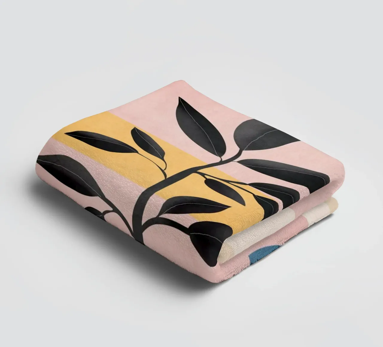 Soft Shapes 23 towel by cityart