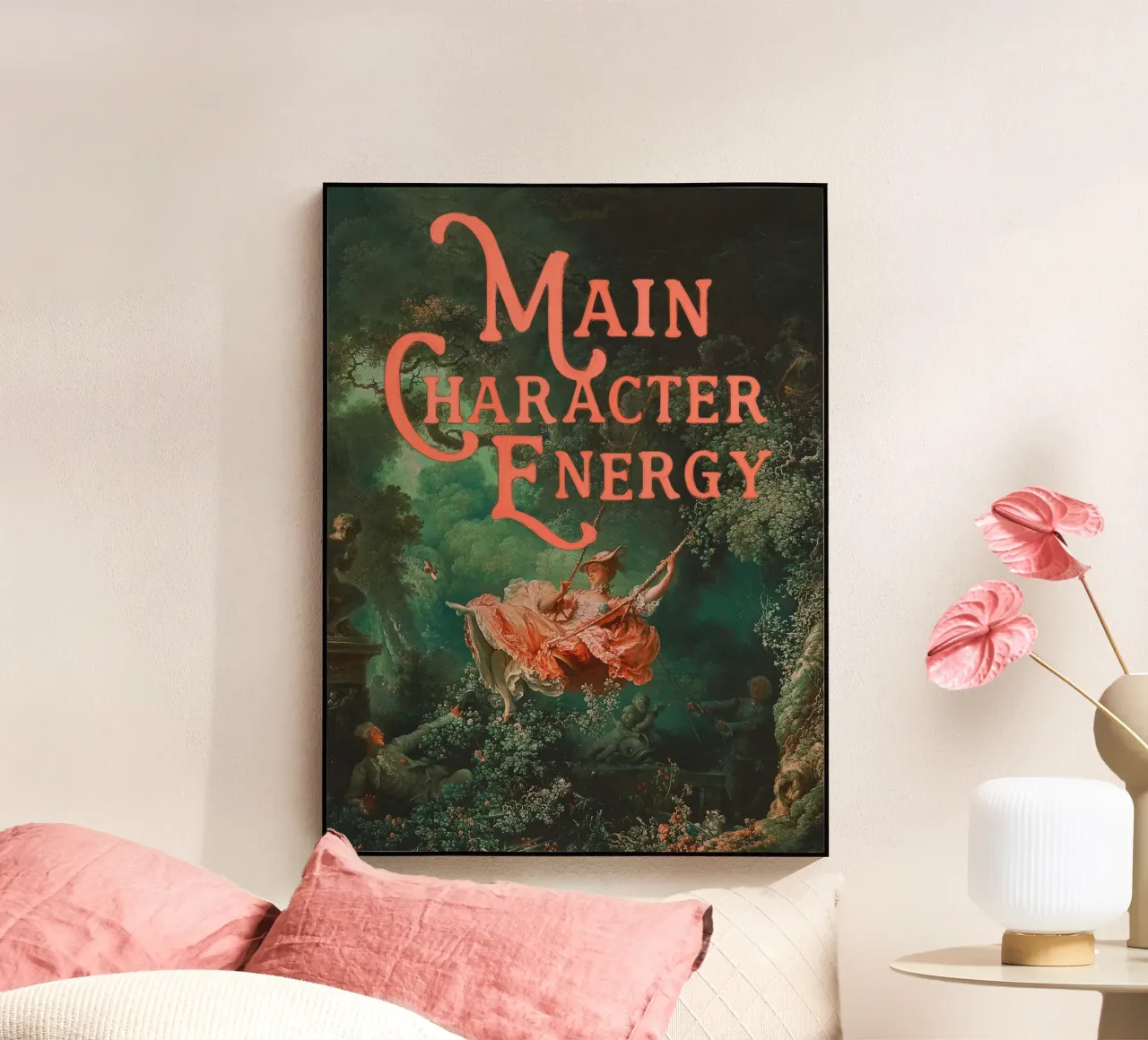 Main Character Energy plexiglass da Jonas Loose