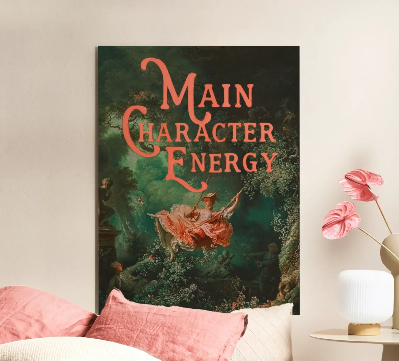 Main Character Energy alluminio dibond da Jonas Loose