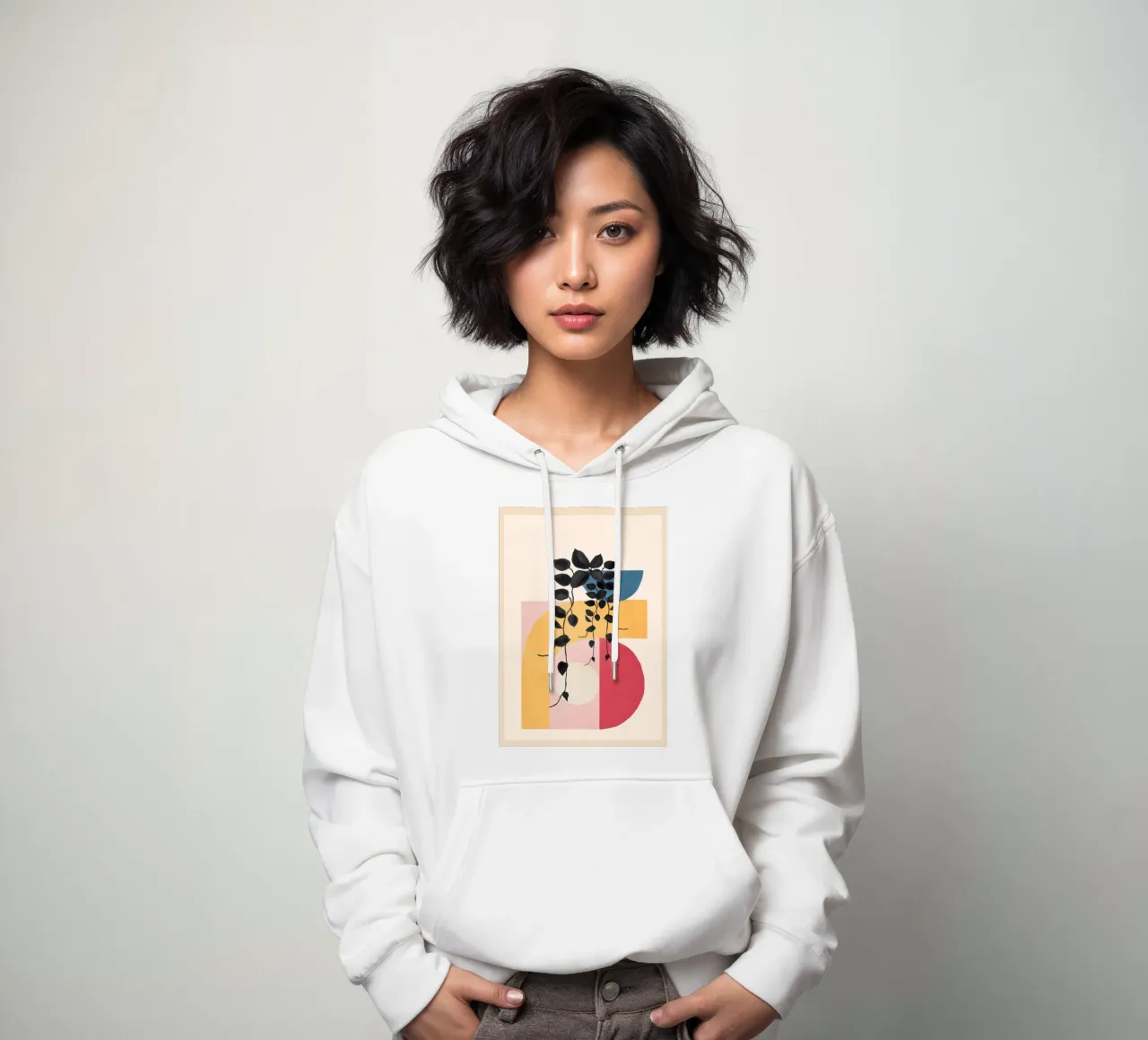 Soft Shapes 24 felpa con cappuccio da cityart