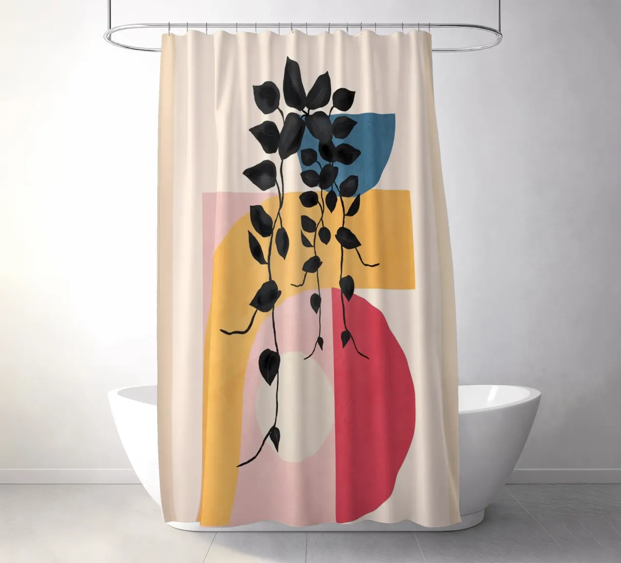 Soft Shapes 24 tenda da doccia da cityart