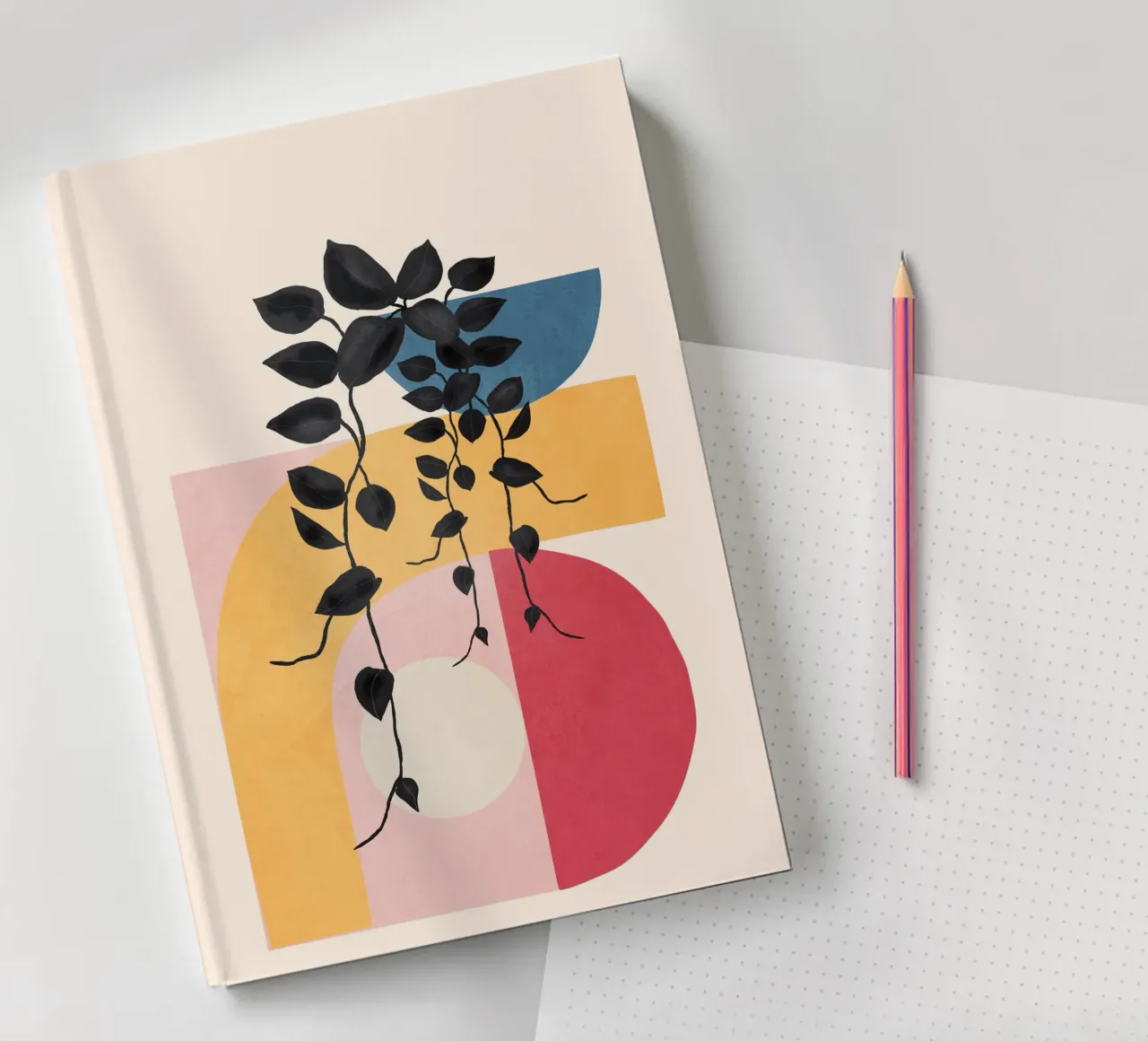 Soft Shapes 24 notebook by cityart